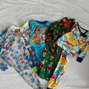 Boys 2 piece pajama sets lot